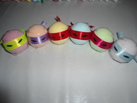 Šumivé bomby do kúpeľa ninja,