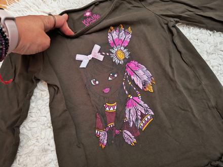 Tričko/ tunika indiánske 98, kiki&koko,98