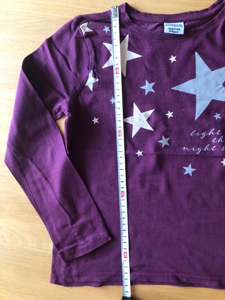 Bordove tricko s hviezdami, dopodopo,134