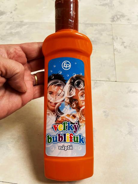 Sada- bublifuk 3 x /250 ml náplň/lietajúci tanier,