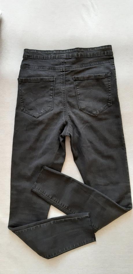Tenké elastické rifle, denim co,38