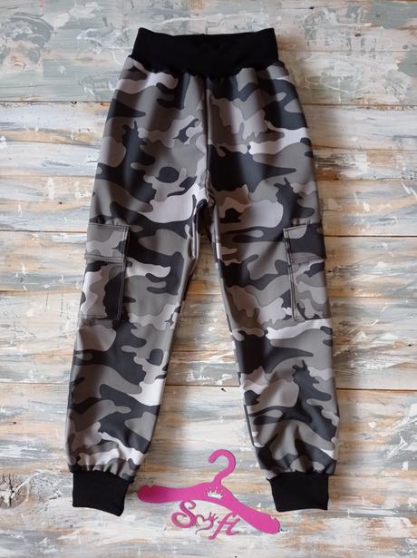 Zimné softshellové nohavice c, 68 - 140