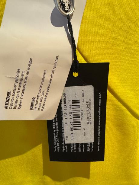 Versace versus šaty, versace,36 / s