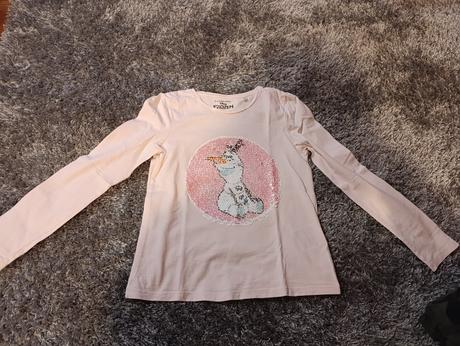 Frozen disney tričko s dlhým rukávom 140, disney,140