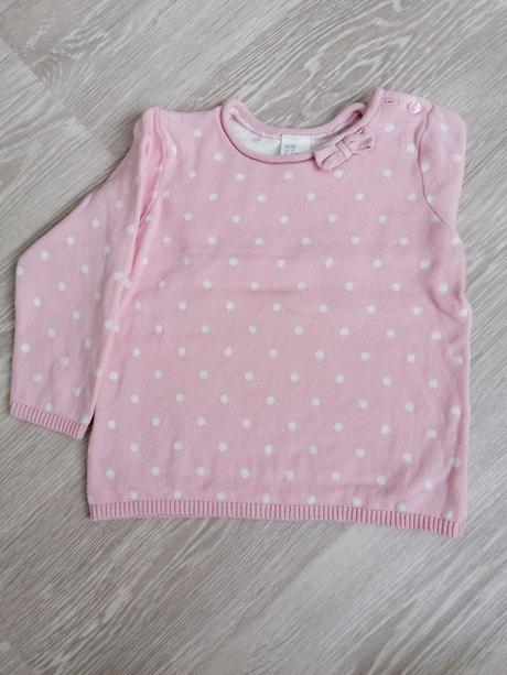 Bavlnený pulóver, h&m,80