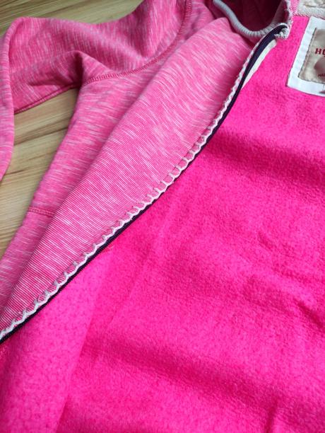 Teplá ružová mikina hollister, hollister,s