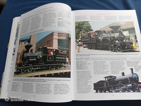 Encyklopédia lokomotív a vlakov. david ross, 