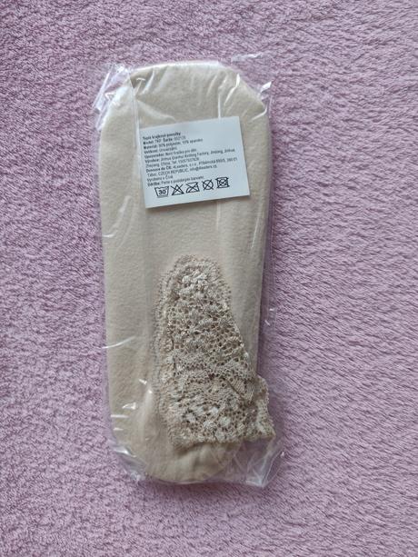 Teplé krajkové ponožky, 