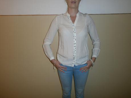 Biela blúzka, reserved,38
