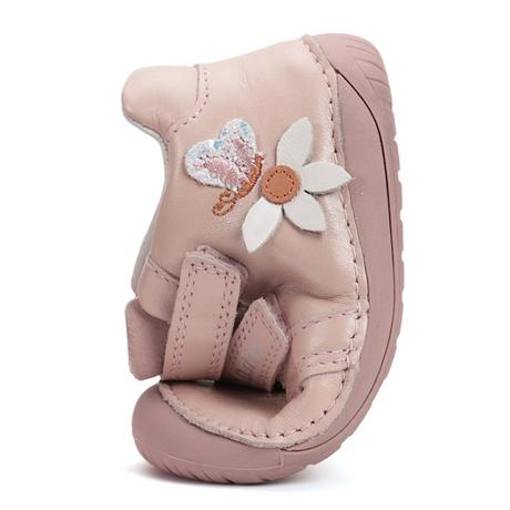 Detské kožené prechodné dd step topánky ružové, d.d.step,20 - 25