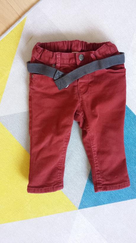 Zateplené nohavice, h&m,74