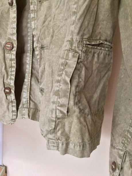 Plátenné naturálne sako, l