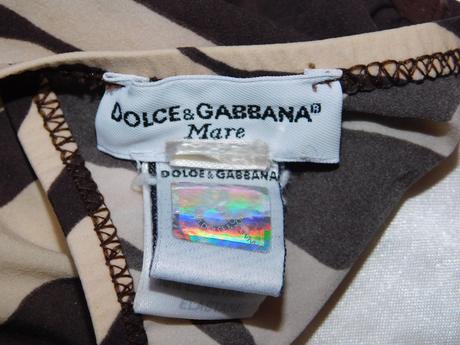 Dolce&gabbana luxusne dvojdielne plavky, 40