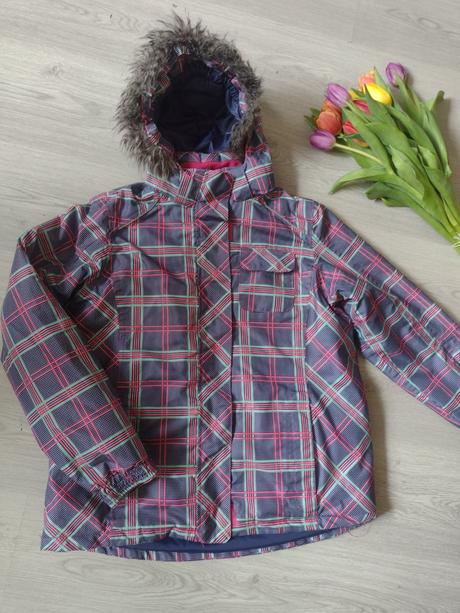 Lyžiarska dievčenská bunda-158, 158