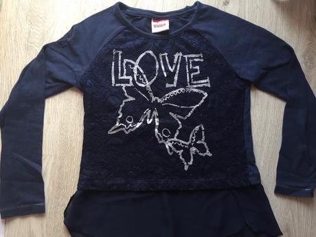 Tričko s čipkou, yigga,140