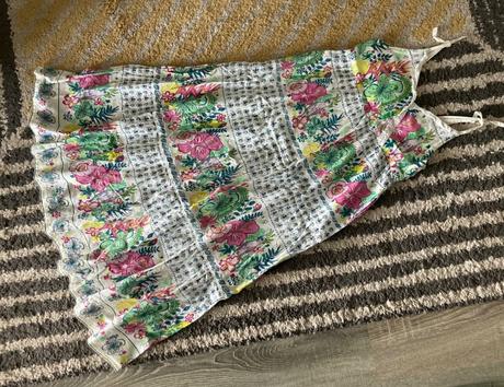 Farebné maxi šaty, h&m,128