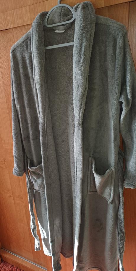 Sivý župan xxl, xxl