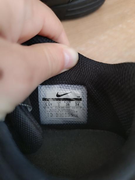 Kožené tenisky na donosenie, nike,38