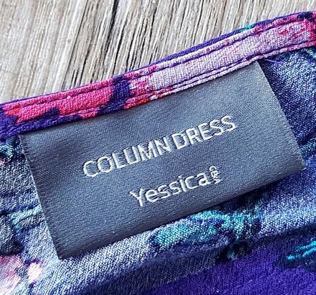 Fialové letné šaty, yessica,46