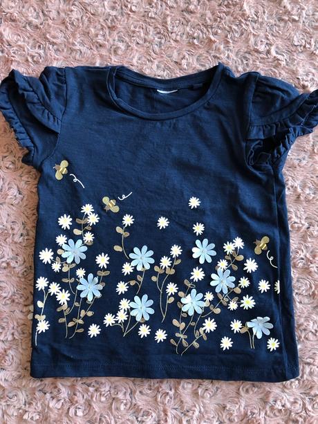 Tricko s nasitymi kvietkami, palomino,104