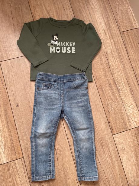 Tričko mickey mouse, c&a,80