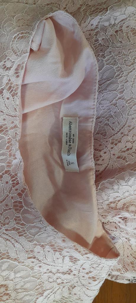 Krajkové šaty, abercrombie&fitch,s