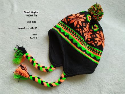 Čiapka obvod cca 44-50cm, 104