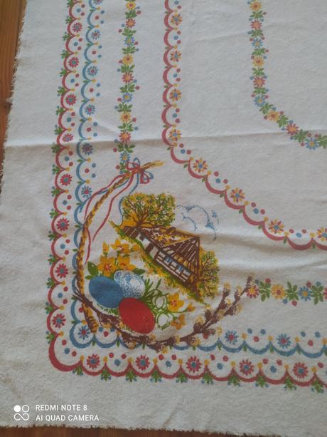 Velkonočny obrus 139x96 - 12eur,