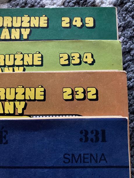 Dobrodružné romány 4ks, 