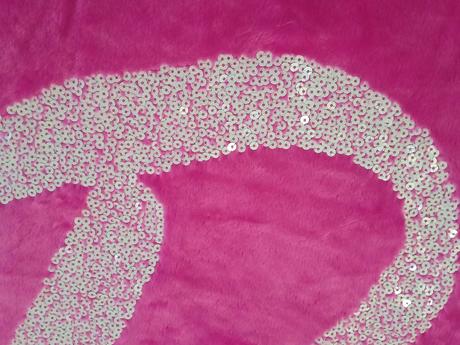 Deka barbie s flitrami 120x150cm, 