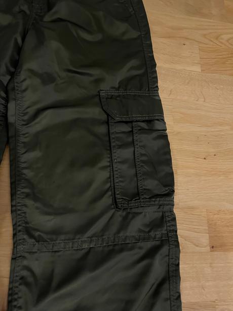 Kapsacove lesklé nohavice, h&m,152