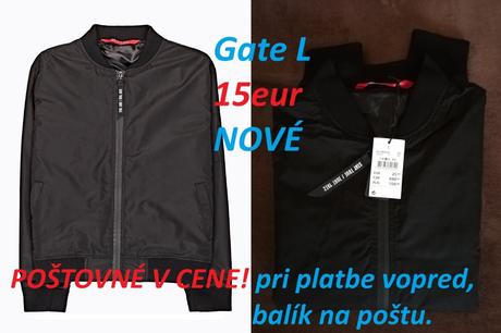 Zimná bunda hm, bombéra hm, h&m,l