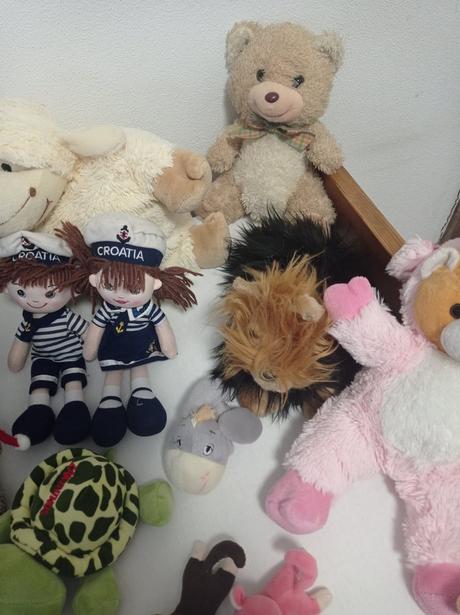 Mega set plyšových hračiek top stav, 