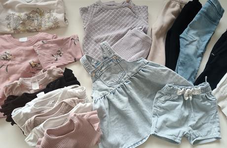 Balík oblečenia veľkosť 62-68, 68–80