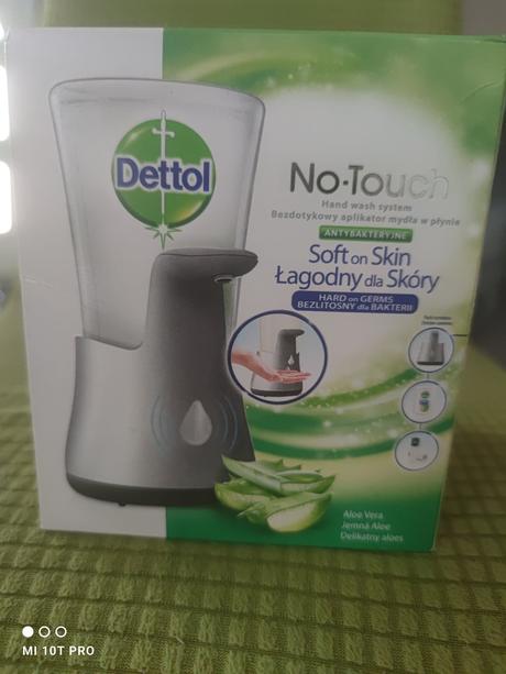 Dettol- bezdotykový dávkovač mydla,