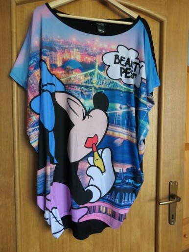 Sugarbrid bavlnene vzdusne mickey trendy saty uni, sugarbird