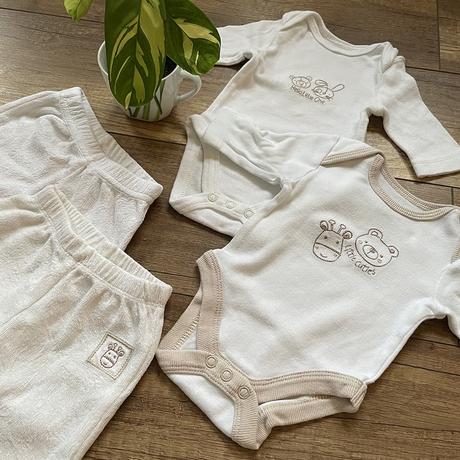 Body pre novorodenca s dlhým rukávom, f&f,50