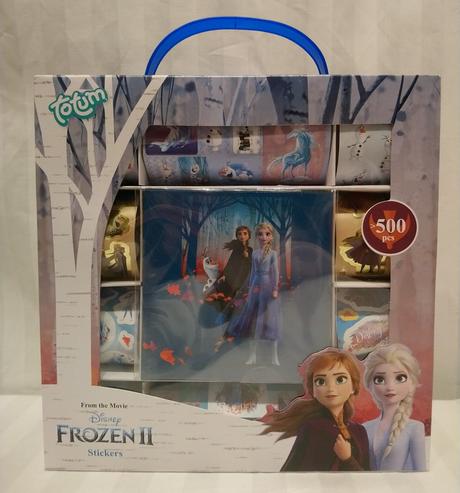 Ľadové kráľovstvo ii darček. sada samolepiek totum,