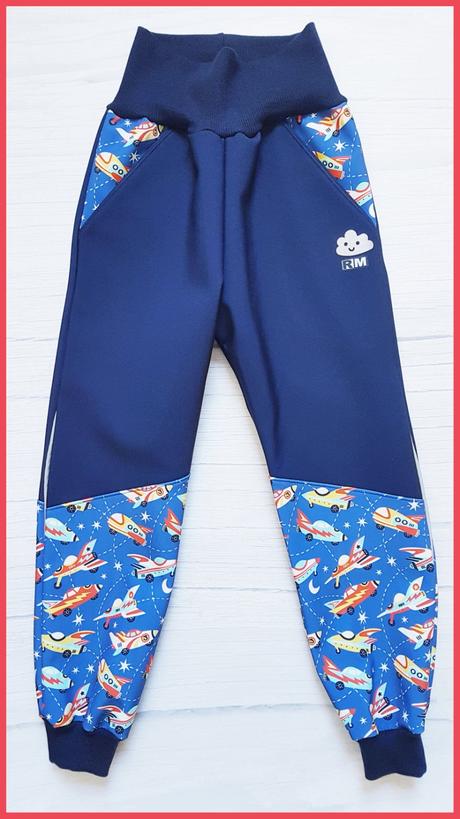 Softshellové nohavice, 92 - 170