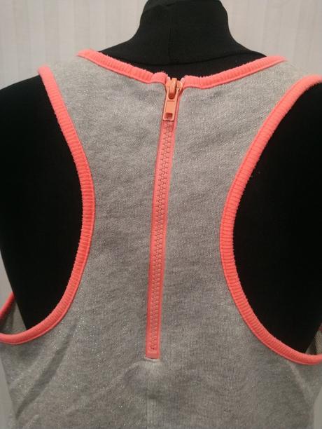 Lesklý sivo strieborný overal, tezenis, m, tezenis,m