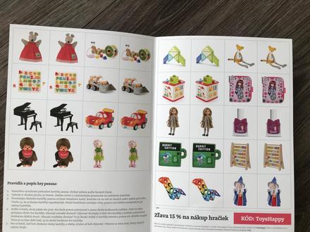 Nepoužité pexeso polícia a hračky, 