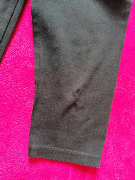 4x 3/4 legínky + kraťasky na donosenie, h&m,122