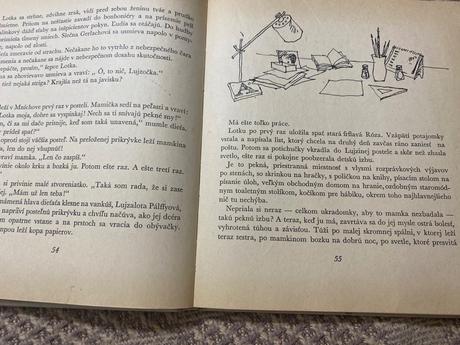 Krásna stará retro kniha lujza a lotka 1973, 
