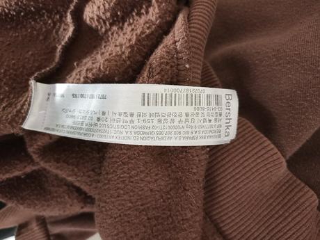 Mikina bershka, veľ.xs oversize, bershka,xs