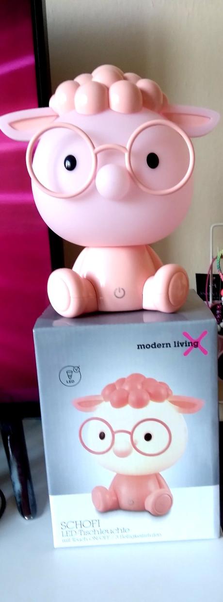 Stolná nočná lampa ovečka ovca ako nová, 