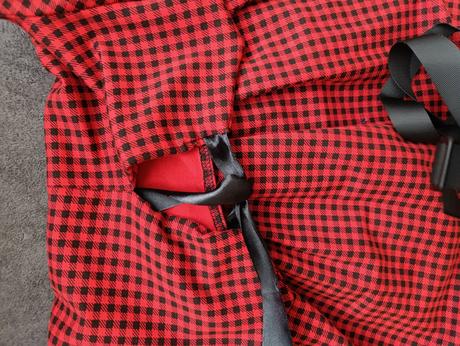 Červené šaty 140velkost, 140