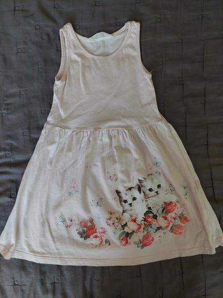 Šaty pre dvojičky hm, h&m,104