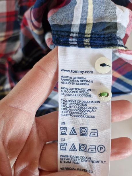 Košeľa, tommy hilfiger,s