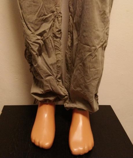 Dámske svetlo zelené nohavice, amisu, amisu,s