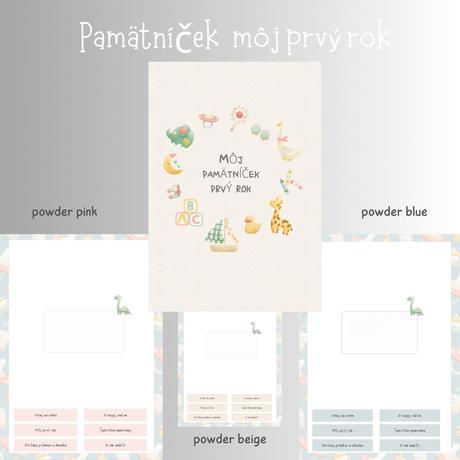 Môj prvý rok  pamätník bábätka, 